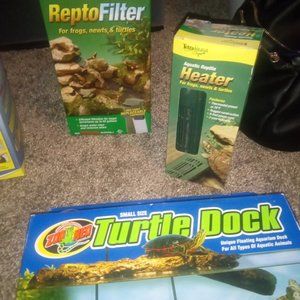 Reptile tank accessories (turtle)